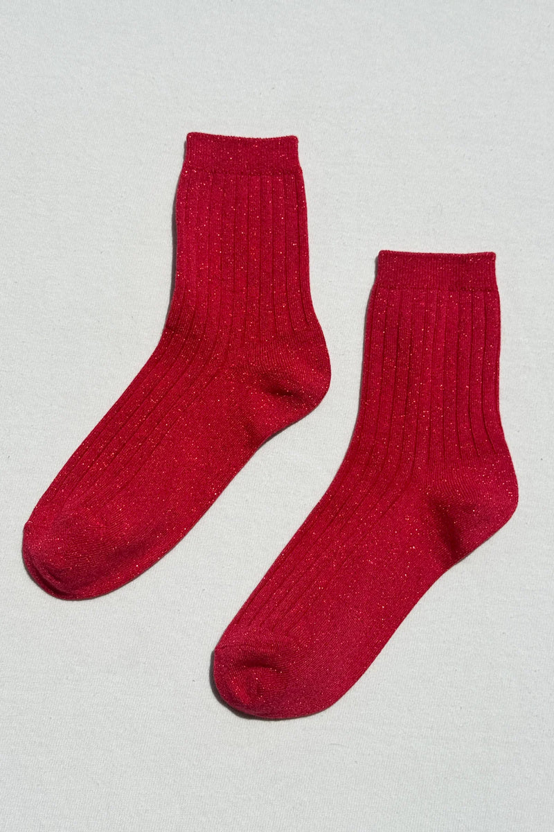 Her Socks  Modal - Ivory Gold