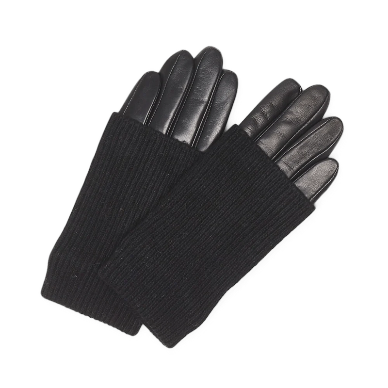 Helly Glove - Black with Grape