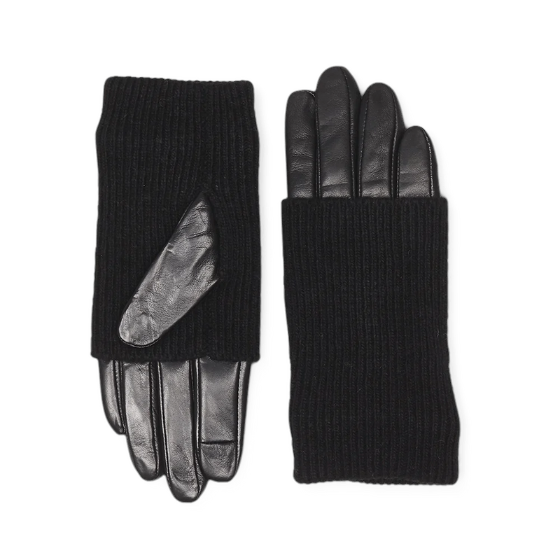 Helly Glove - Black with Grape