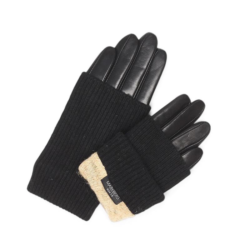 Helly Glove - Black with Grape