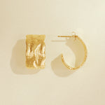 Lara earrings - gold