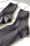 Her Socks  Modal - Copper Black