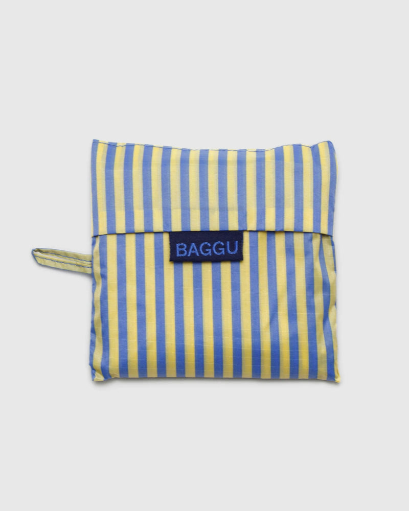 Standard Baggu -  Blue Thin Stripe