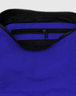 Medium Nylon Crescent Bag -  Lapis