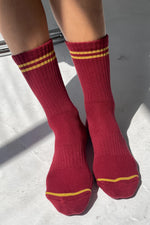 Boyfriend Socks - True Grey