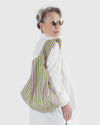 Standard Baggu -  Avocado Candy Stripe