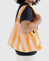 Standard Baggu -  Tangerine Wide Stripe