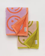 Towel set - Happy Lilac Ochre