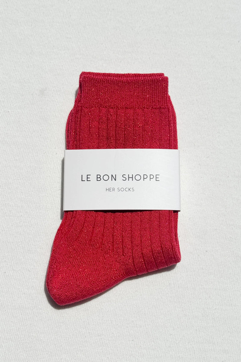 Her Socks  Modal - Ivory Gold
