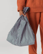 Standard Baggu -  Lilac candy stripe