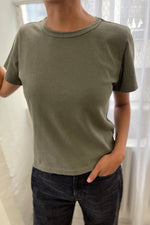 Little Boy Tee - army green - Le bon Shoppe