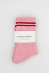 Boyfriend Socks - Amour Pink