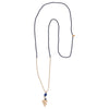 Blessing Necklace - Lapis Lazuli Gold