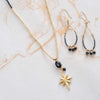 Blessing Necklace - Black Onyx Gold