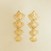 Biloba earrings - gold