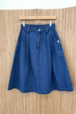 Farm Skirt - Black Denim