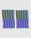 Hand Towel Set of 2 - Cabana Stripe Mix