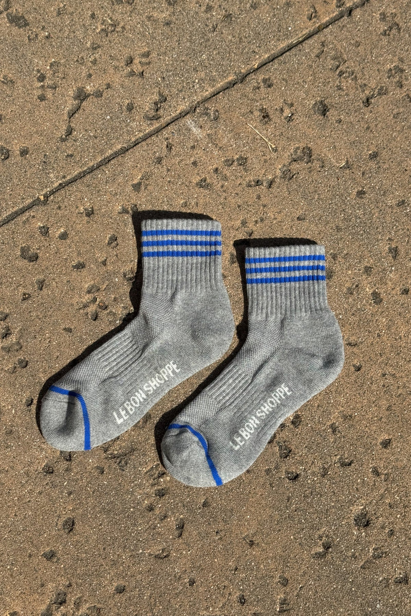 Girlfriend Socks - Grey