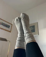 Cottage Sock - Heather Grey