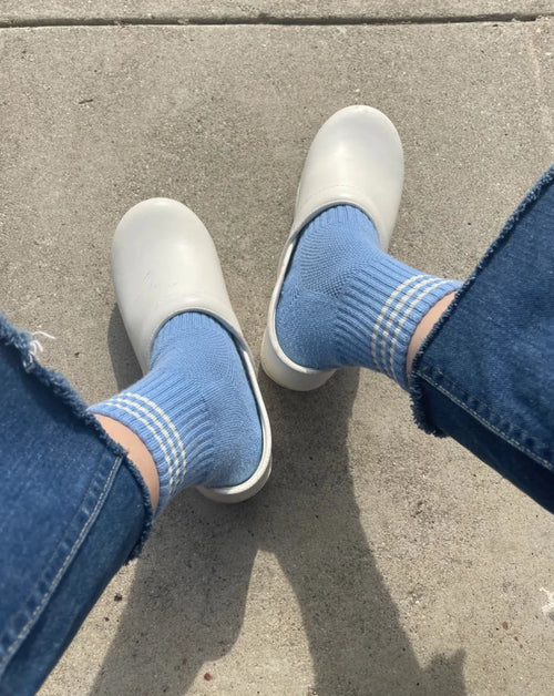 Girlfriend socks Parisian blue 