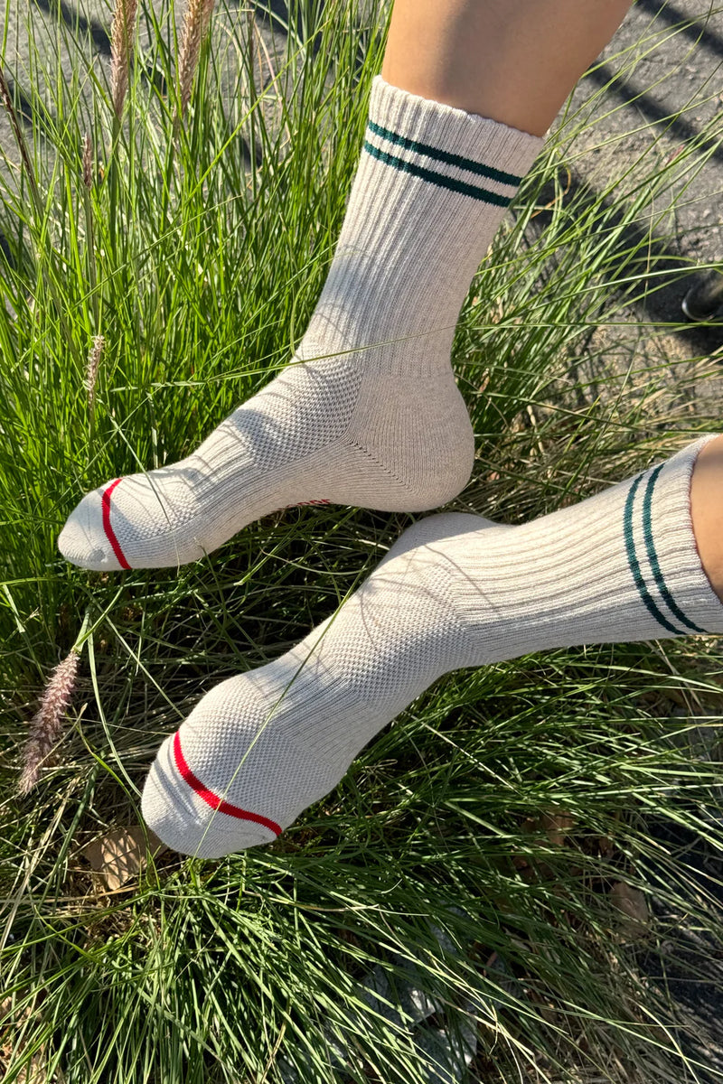 Boyfriend Socks - Oatmeal