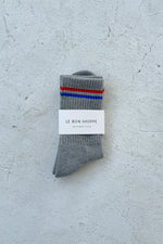 Boyfriend Socks - True Grey