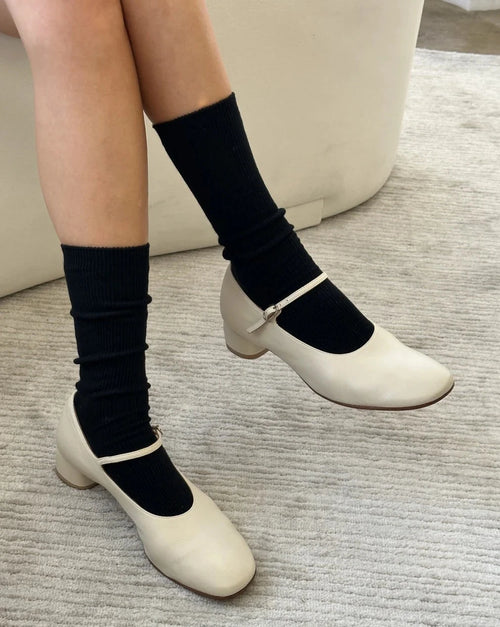 trouser socks black