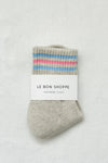 Girlfriend Socks - Bright Grey