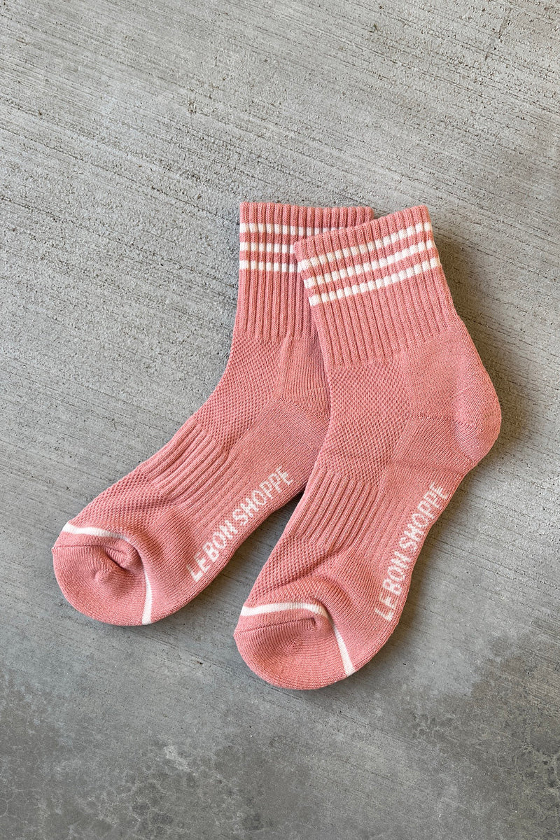 Girlfriend Socks - Salmon