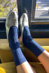 Her Socks Modal - Sapphire Glitter