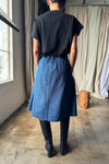 Farm Girl Skirt - Blue denim