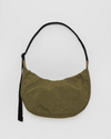 Medium Nylon Crescent Bag -  Seaweed