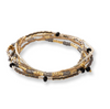 Intensity Bracelet - Onyx gold