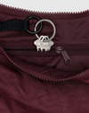 Medium Nylon Crescent Bag -  Azalea Pink
