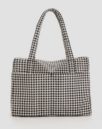 Cloud Carry-On -  Black & White Gingham