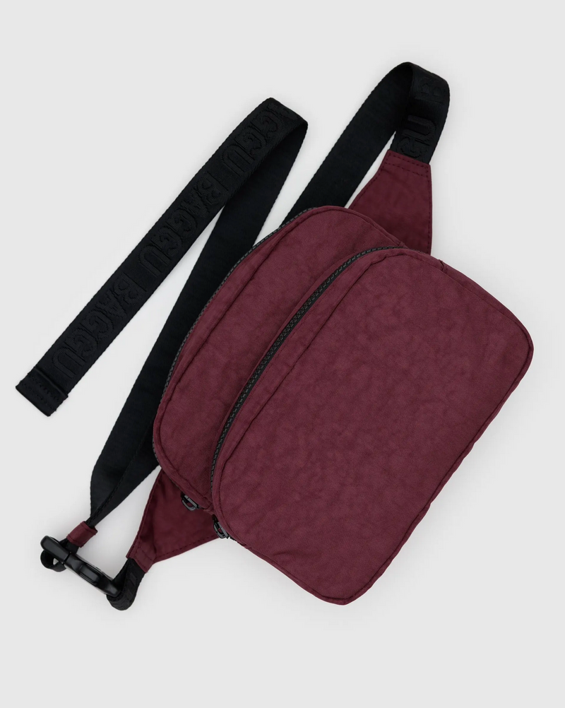 Fanny Pack - Black & White Gingham