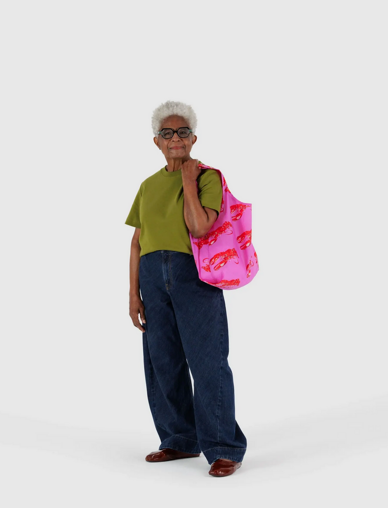 Standard Baggu - Pink Lobster