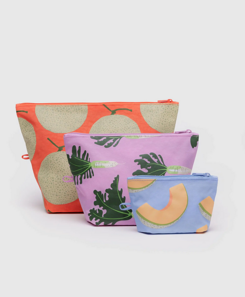 Go Pouch Set - Orange Trees