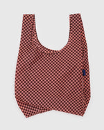 Standard baggu - Pink Brown Check