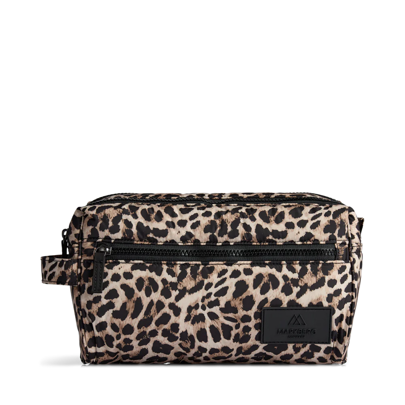 Josephine Toilet Bag -  Leopard