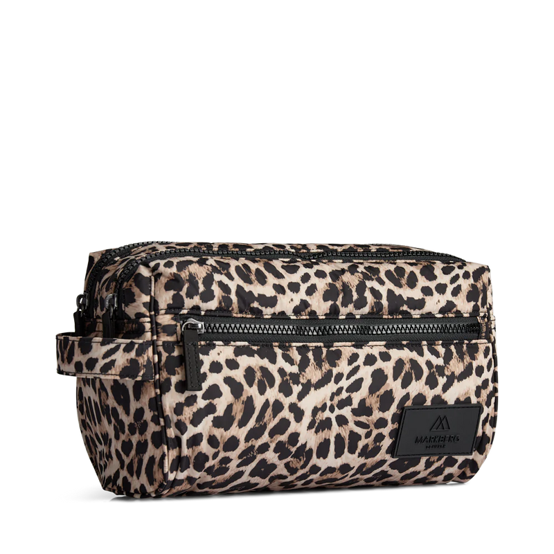 Josephine Toilet Bag -  Leopard