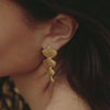 Biloba earrings - gold