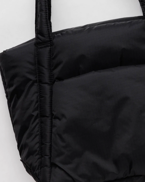 Puffy Mini Tote - Black