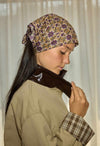 Bijou cotton scarf - topaze