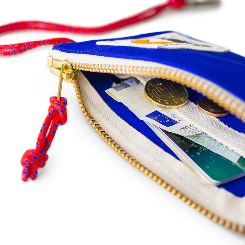 Mini Wallet- Blue (Copy)