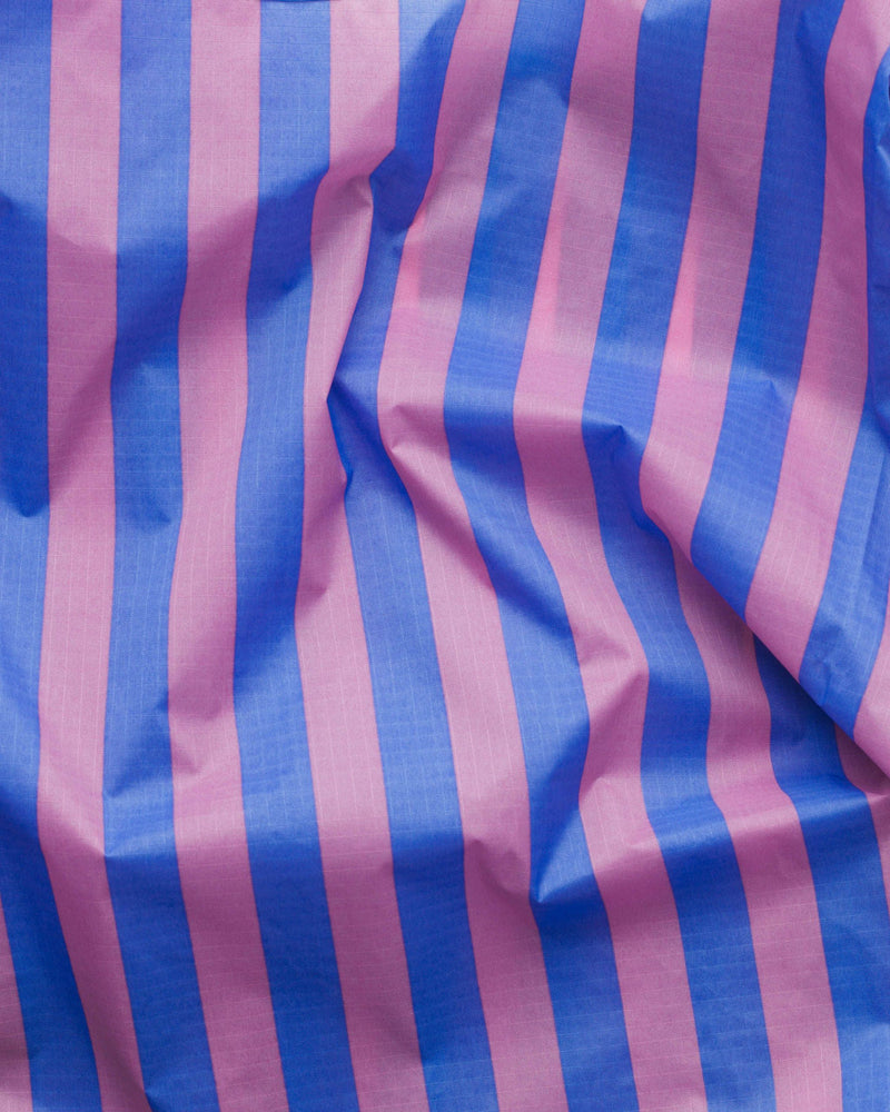 Standard Baggu -  Blue Pink Awning stripe
