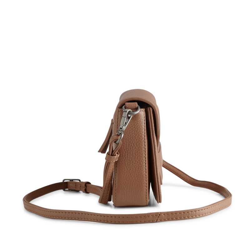 Arabella Cross Body Bag - Hazel with Black strap
