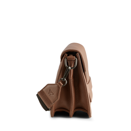 Arabella Cross Body Bag - Hazel with Black strap