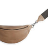 Elinor Bum Bag - Caramel With Black