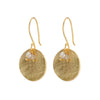 Precious Earrings - Labradorite Gold